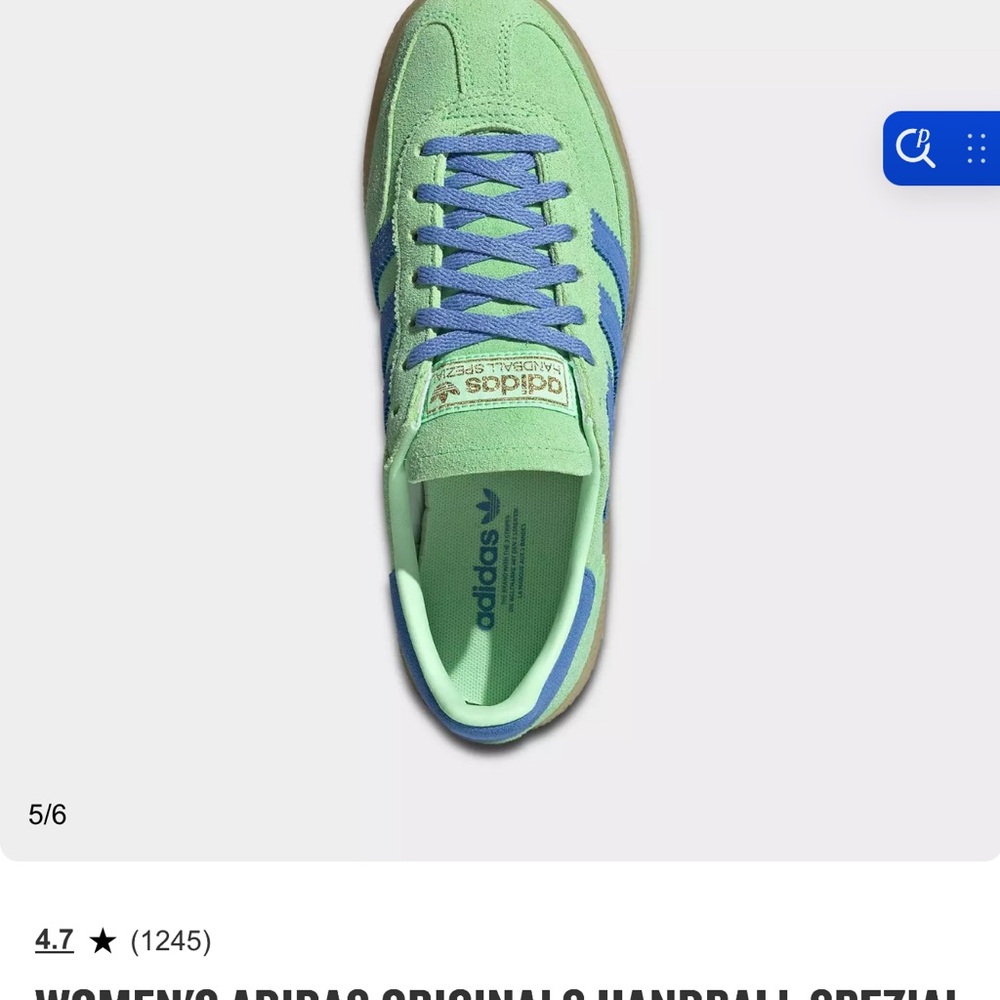 Adidas NWT Spezial Mint and Sky Blue Sneakers 
Size 7 women’s